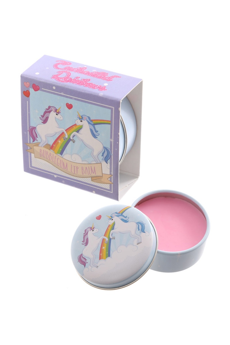 Unicorn Lip Balm Tin Bubblegum