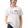 Άσπρο T-Shirt Κοντομάνικο Petit