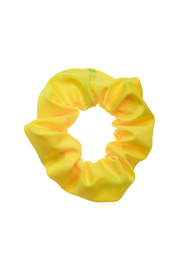 Loomies Scrunchie Κίτρινο με Φωτεινά Στοιχεία
