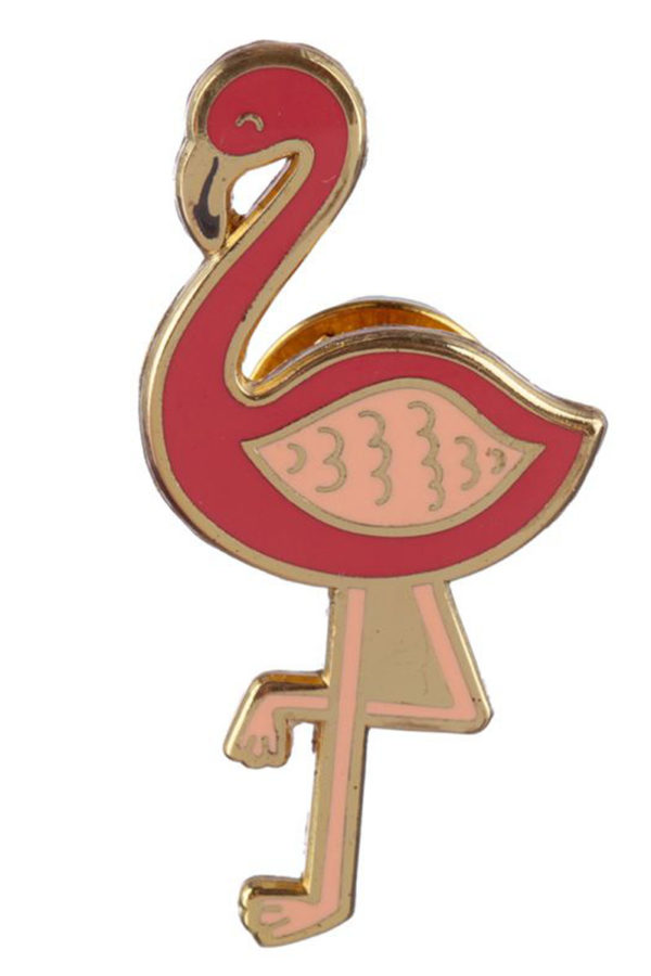 Φλαμίνγκο Συλλεκτική Καρφίτσα Pin Badge