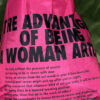 The Advantages Of Being A Woman Artist Ανακυκλώσιμη Shopping Bag σε Θήκη Loqi