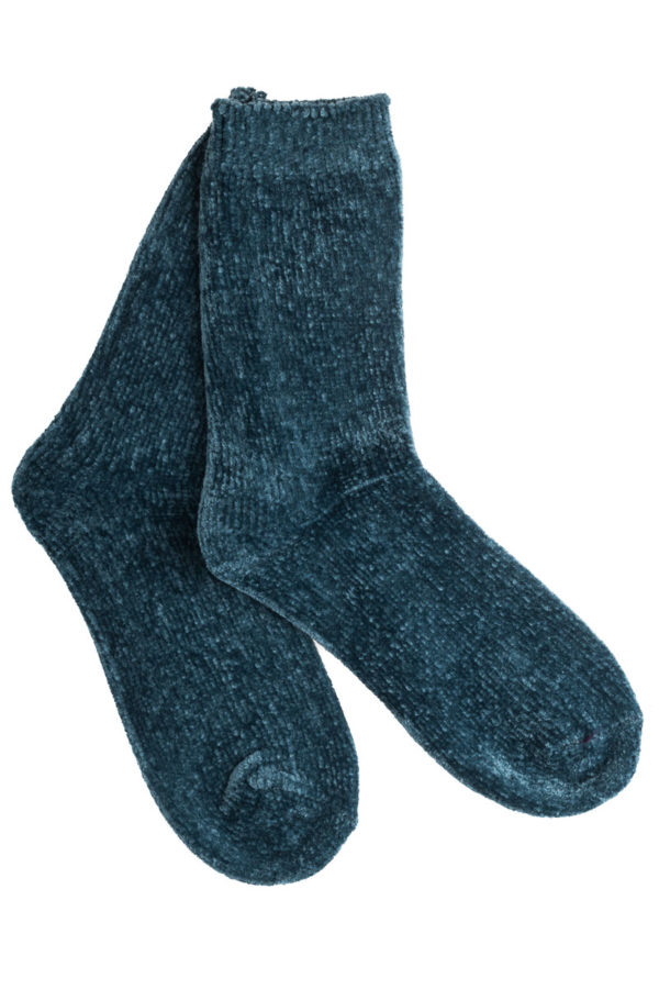 Πετρόλ Απαλές Βελουτέ Κάλτσες Χειμωνιάτικες