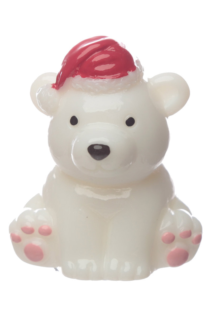 Χριστουγεννιάτικο Lip Balm Αρκούδα Candy Cane