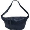 Μπλε Σκούρο Τσάντα Δερματίνη Χιαστί Belt Bag