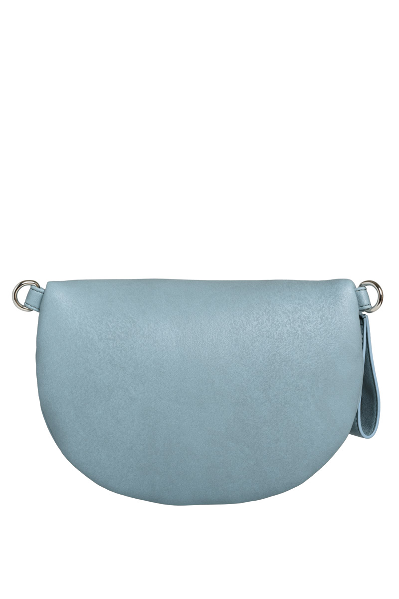 Γαλάζια Μικρή Τσάντα Χιαστί Belt Bag Δερματίνης
