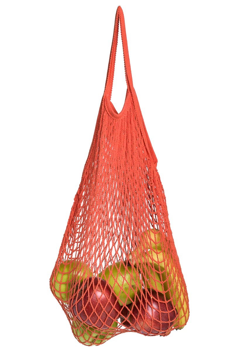 Τσάντα Δίχτυ για Ψώνια Κόκκινο