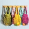 Τσάντα Δίχτυ για Ψώνια με Μακρύ Χερούλι Γκρι