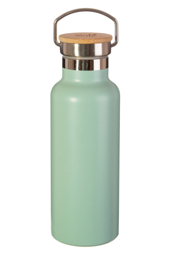 Μπουκάλι Θερμός με Bamboo Καπάκι Water Bottle 500ml