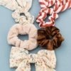Set of 5 Multi Scrunchies & Bow Mix 23