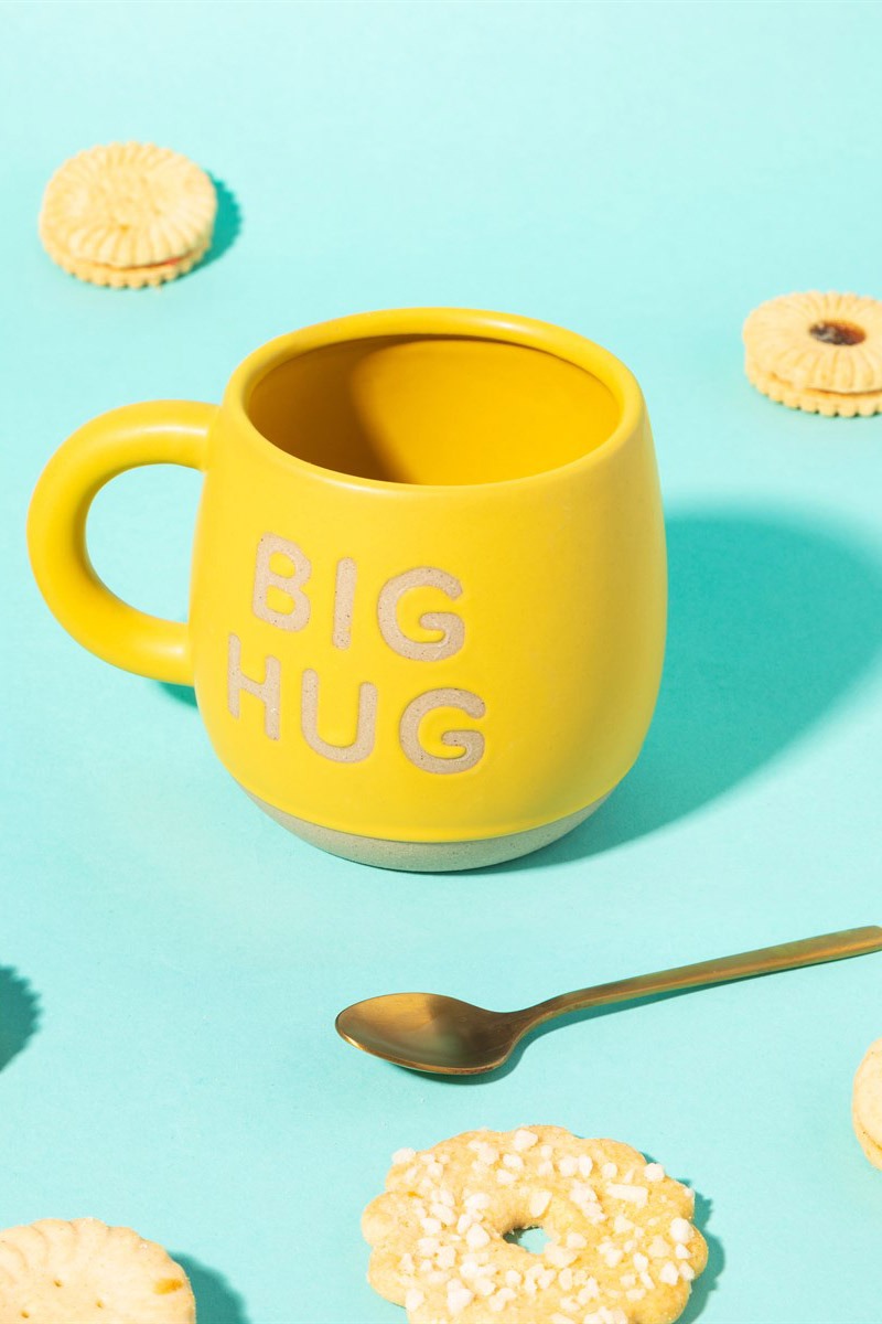 Κίτρινη Κεραμική κούπα Big Hug Mug 262909