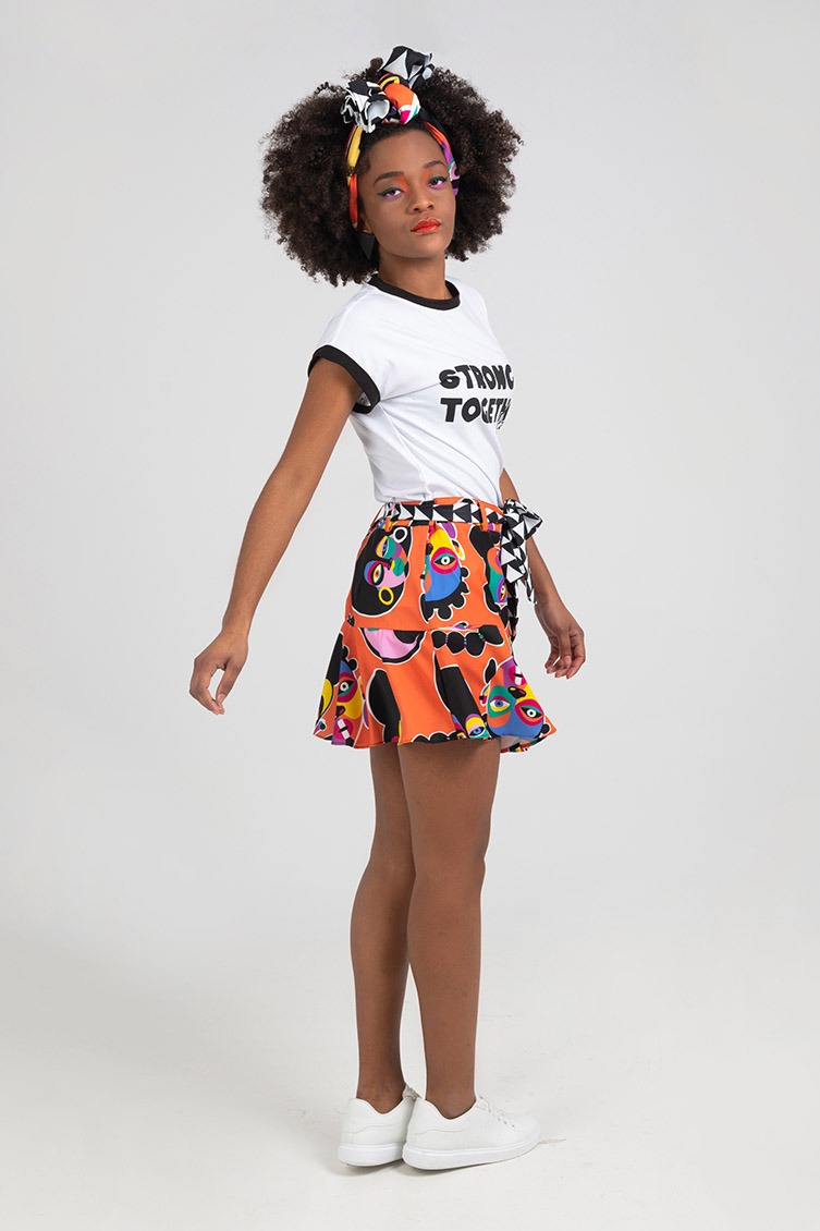 Mini Skirt Shorts Africa Φούστα Σορτσάκι