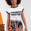 T-Shirt Άσπρο Africa Μπλούζα Κοντομάνικη Stay Stronger