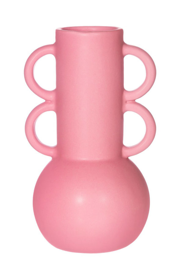 Μεγάλο Amphora Βάζο Bubblegum Pink