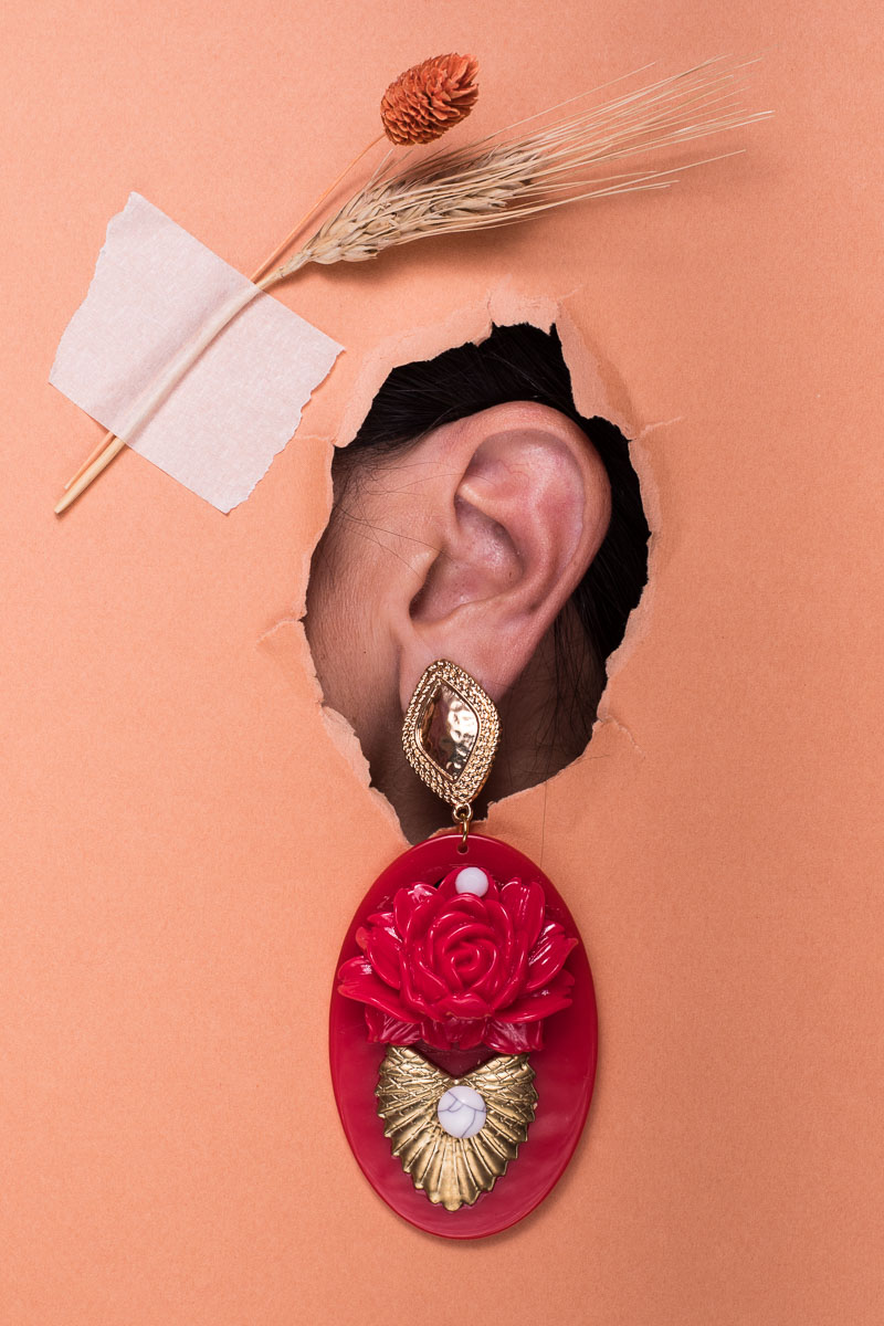 Petit Boutik X Kaiti Volioti Phaidra Earrings Σκουλαρίκια με Clips