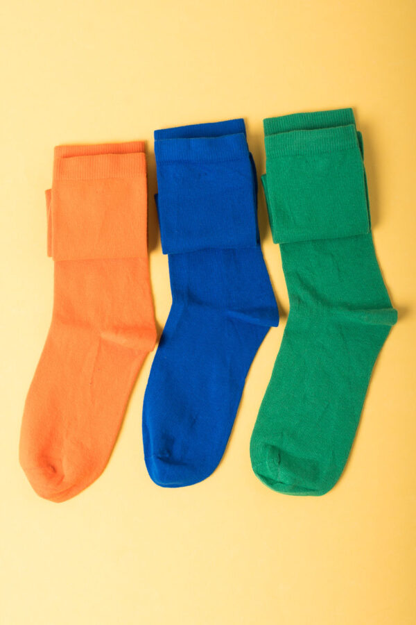 Ψηλές Γυναικείες Κάλτσες Μονόχρωμες