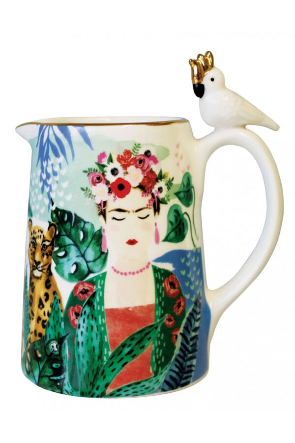Frida Kahlo Tropical Jug Disaster Designs
