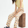 Floral Print Trousers Παντελόνι με Τσέπες Compania Fantastica