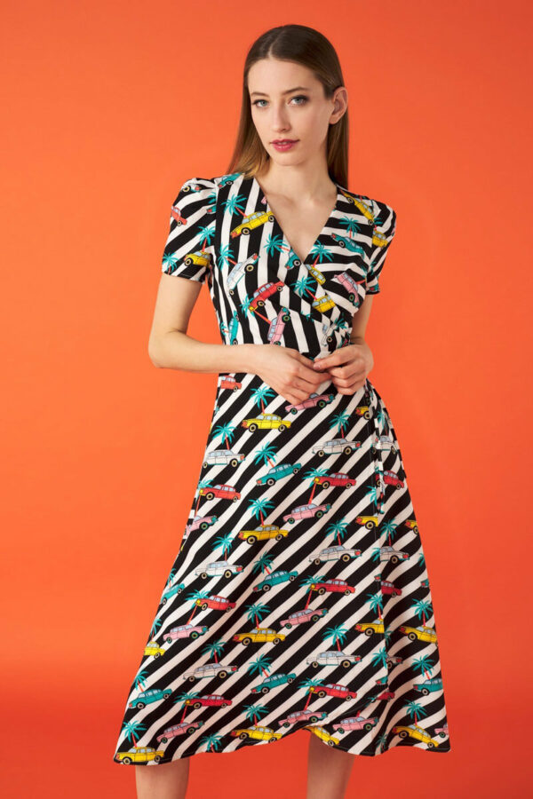 Lala Dress Midi Φόρεμα Δετό Κρουαζέ Minueto