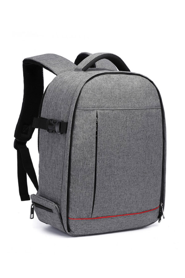 Γκρι Camera Backpack Τσάντα Πλάτης Αδιάβροχη