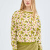 Green Floral Sweatshirt Φούτερ Compania Fantastica