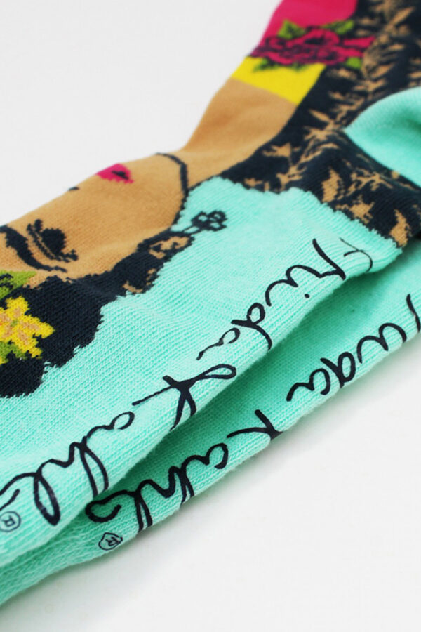 Κάλτσες Frida Kahlo Printed Disaster Designs