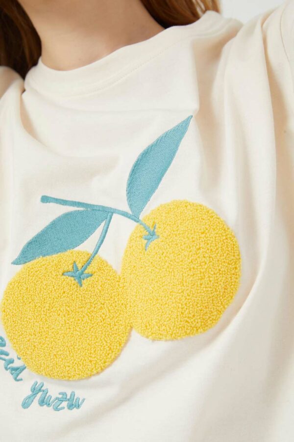 Oranges Άσπρο T-Shirt Compania Fantastica