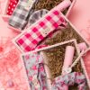 Easter Box Summer Set of 2 Mε Shopping Bag και Scrunchie Mix Πασχαλινή Λαμπάδα