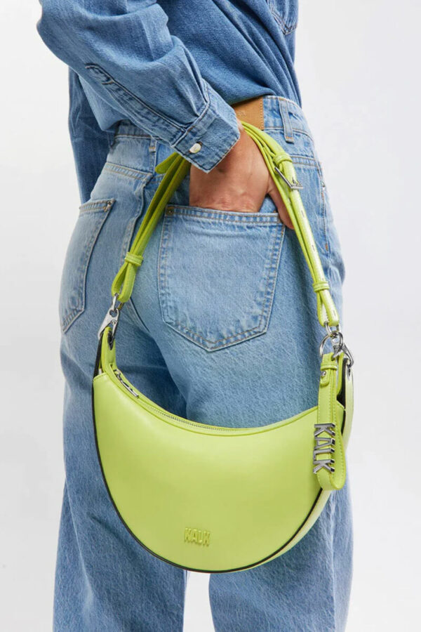 Lime Crescent Γυναικεία Τσάντα Ώμου Kalk
