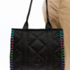 Μαύρη Γυναικεία Τσάντα Shopping Bag Kalk