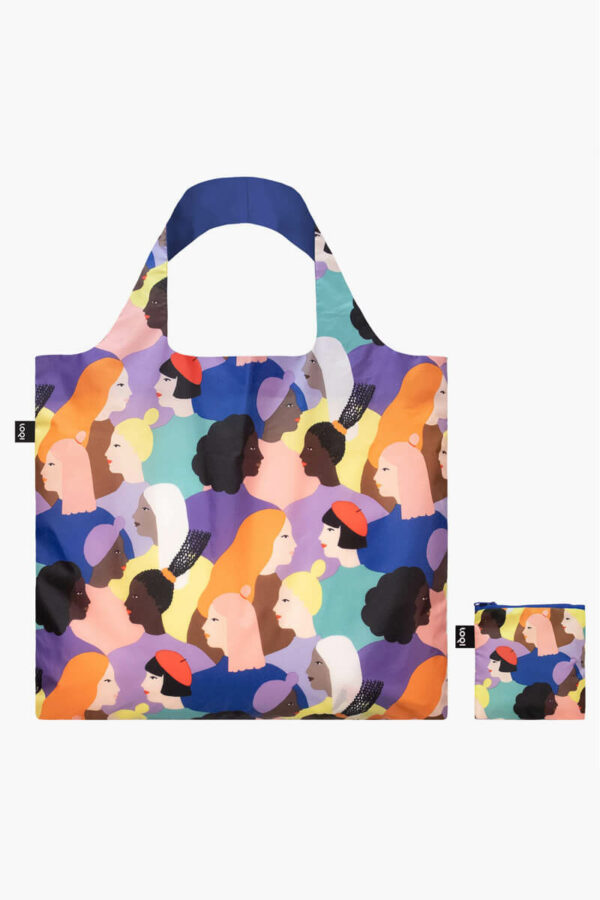 Sisters Ανακυκλώσιμη Shopping Bag σε Θήκη Loqi